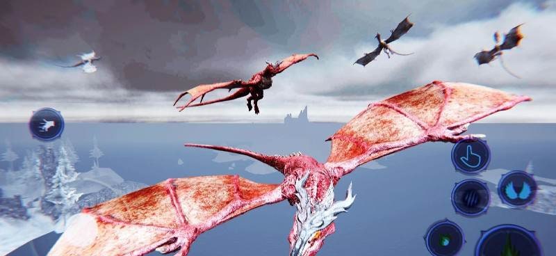 Dragon Flight Simulator Games screenshot 1