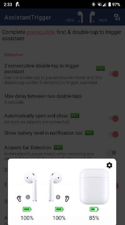 Assistant Trigger screenshot 1