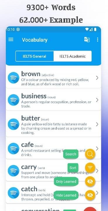 IELTS Vocabulary - 2023 screenshot 3