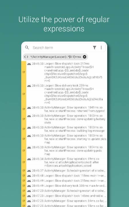 Logcat Reader Professional screenshot 3