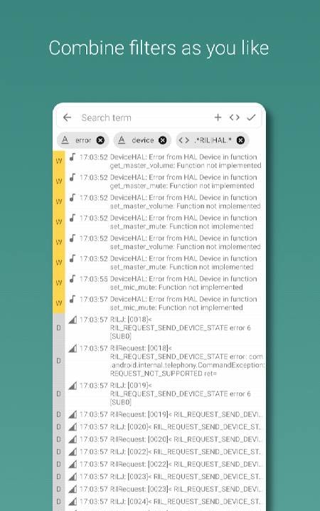 Logcat Reader Professional screenshot 4