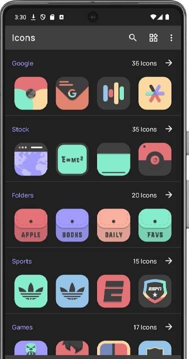 Minimus Icons screenshot 2