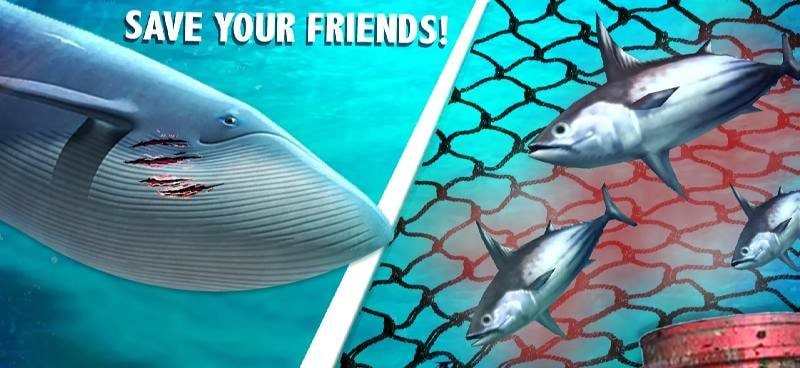 Blue Whale Simulator - Game screenshot 4