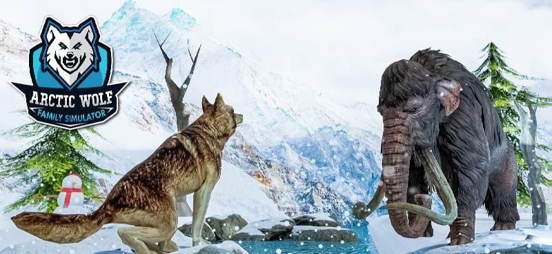 Arctic Wolf Family Simulator screenshot 1