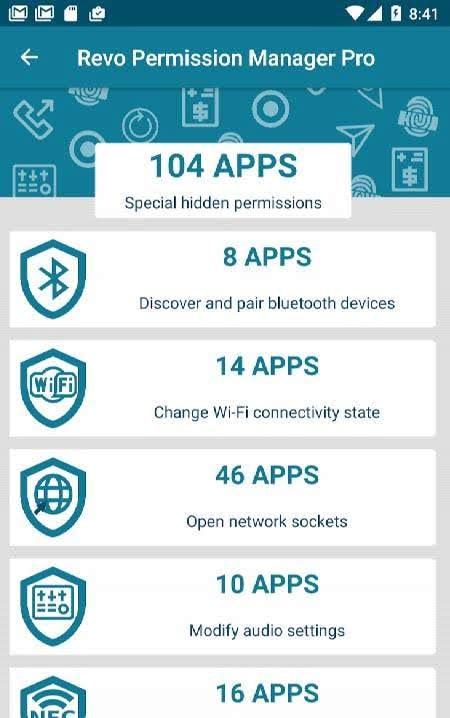 Revo App Permission Manager screenshot 2