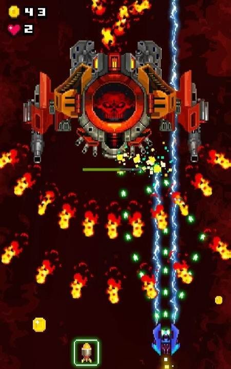 Retro Space War: Shooter Game screenshot 2