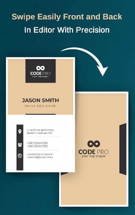 VCard: AI Business Card Maker screenshot 3
