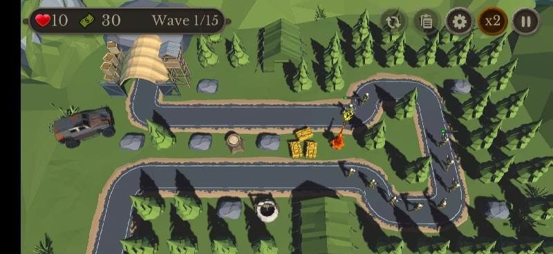 War Strategy 3D: Tower Defense screenshot 2