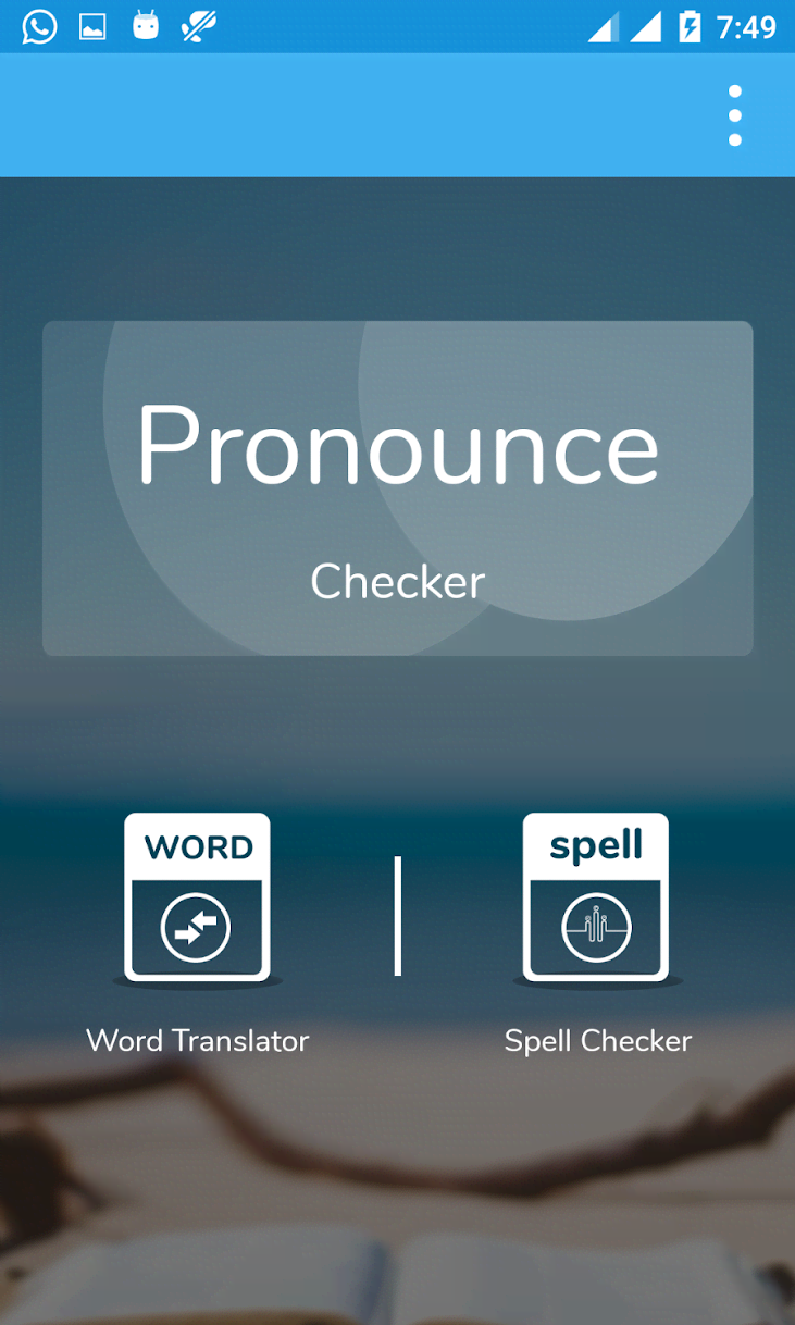 Pronunciation, Spelling Check & Word Translator screenshot 1