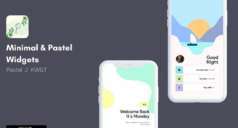 Pastel UI KWGT screenshot 1