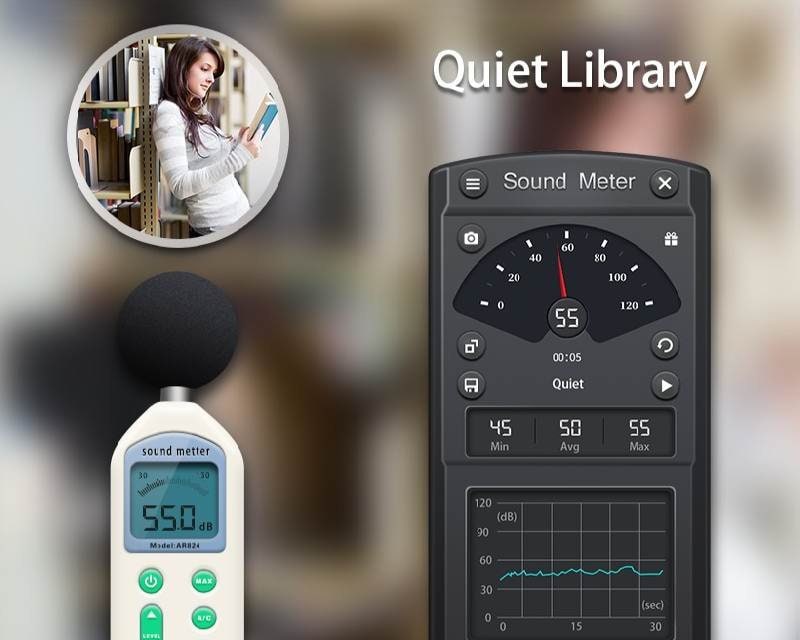 Sound Meter - Decibel Meter screenshot 2