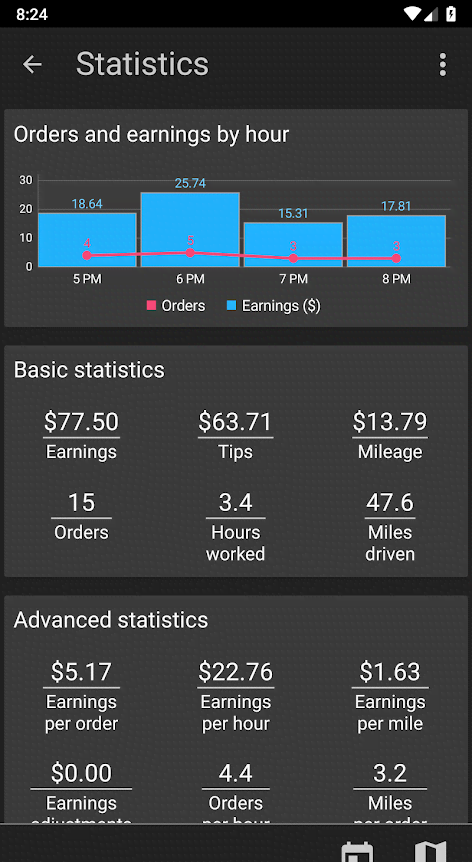 Delivery Tip Tracker Pro screenshot 2