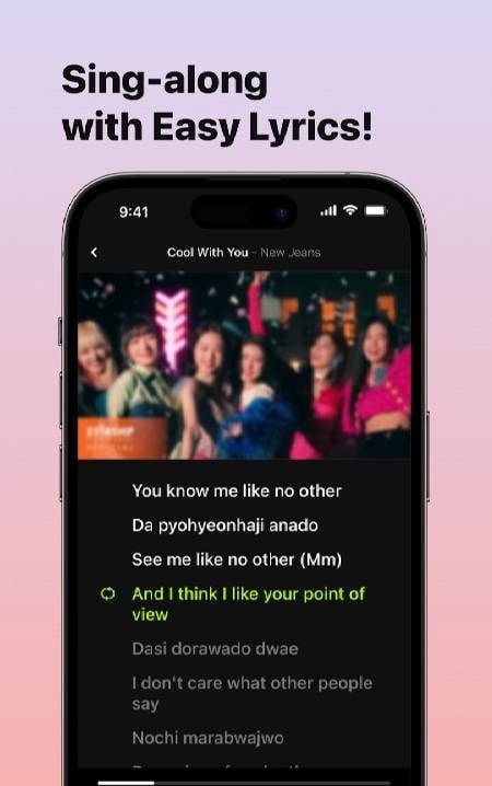 Lyspeak: Kpop BTS lyrics screenshot 4