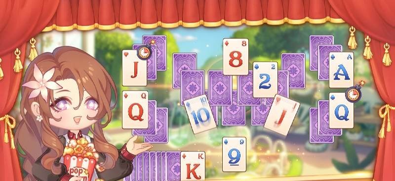 Kawaii Theater Solitaire screenshot 1