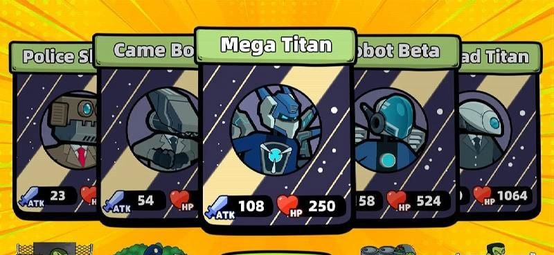 Merge War: Monster vs Cyberman gameplay screenshot 3