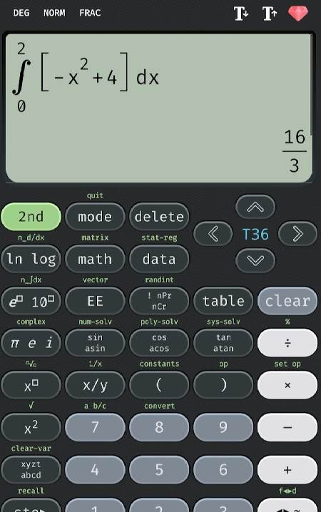 Scientific Calculator 36 Plus screenshot 2