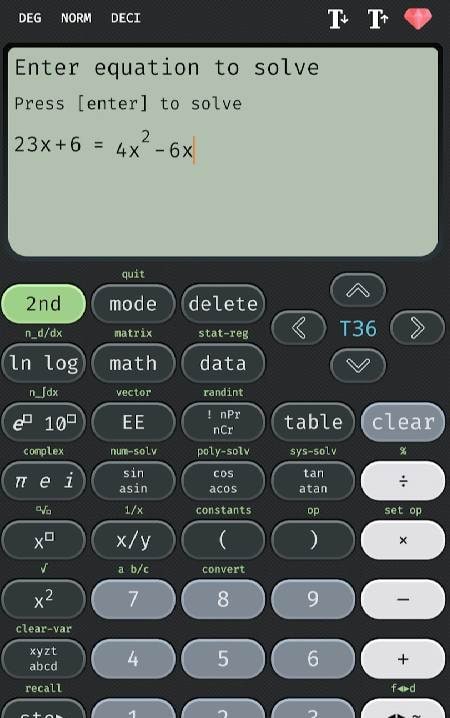 Scientific Calculator 36 Plus screenshot 3