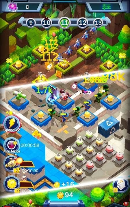 Idle games:Mega Tower defense screenshot 1