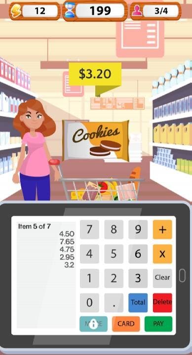 Supermarket Cashier Simulator screenshot 2