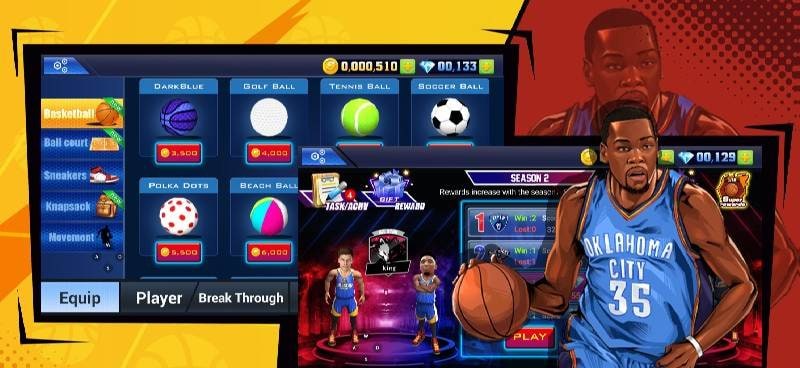2 VS 2 Basketball Sports screenshot 2