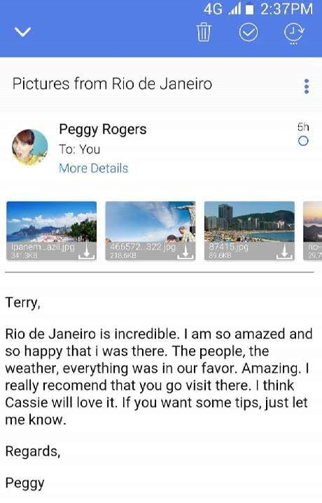 TypeApp mail - email app screenshot 2