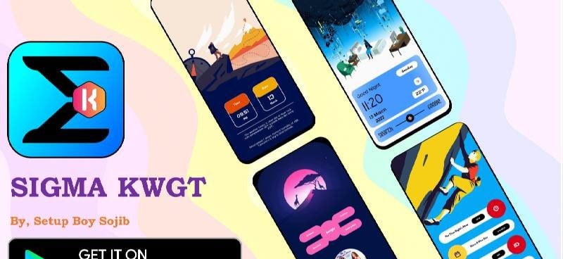 Sigma KWGT screenshot 1