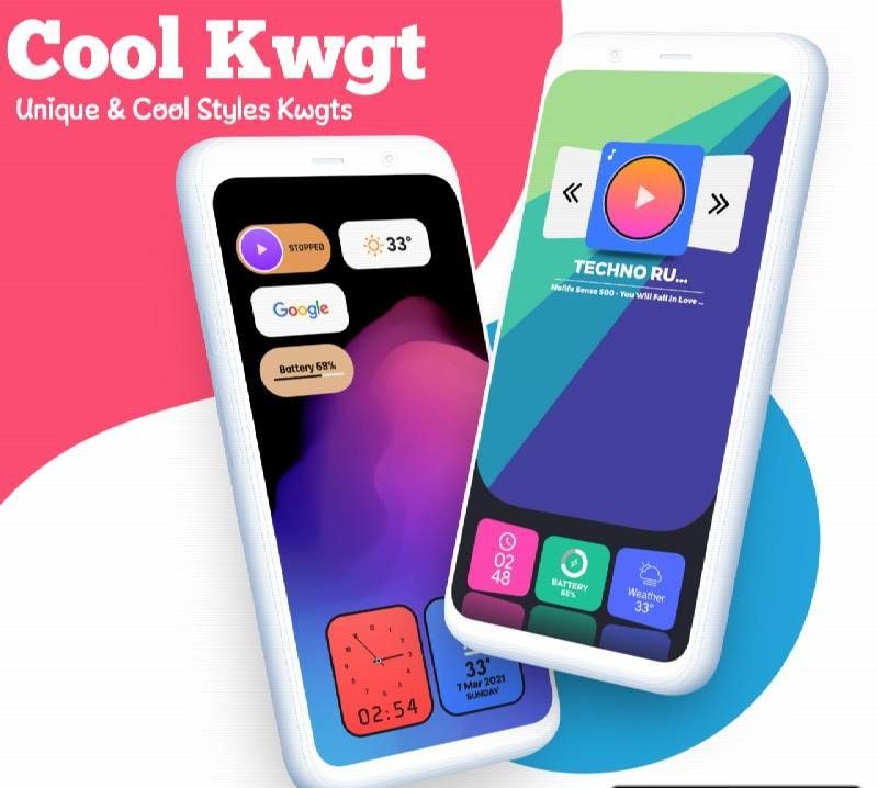 Cool Kwgt screenshot 2