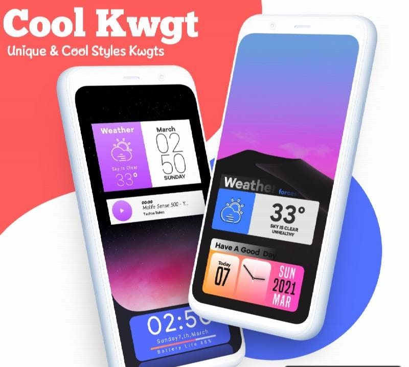 Cool Kwgt screenshot 1