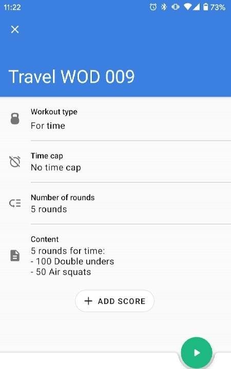 Workout timer : Crossfit WODs screenshot 4
