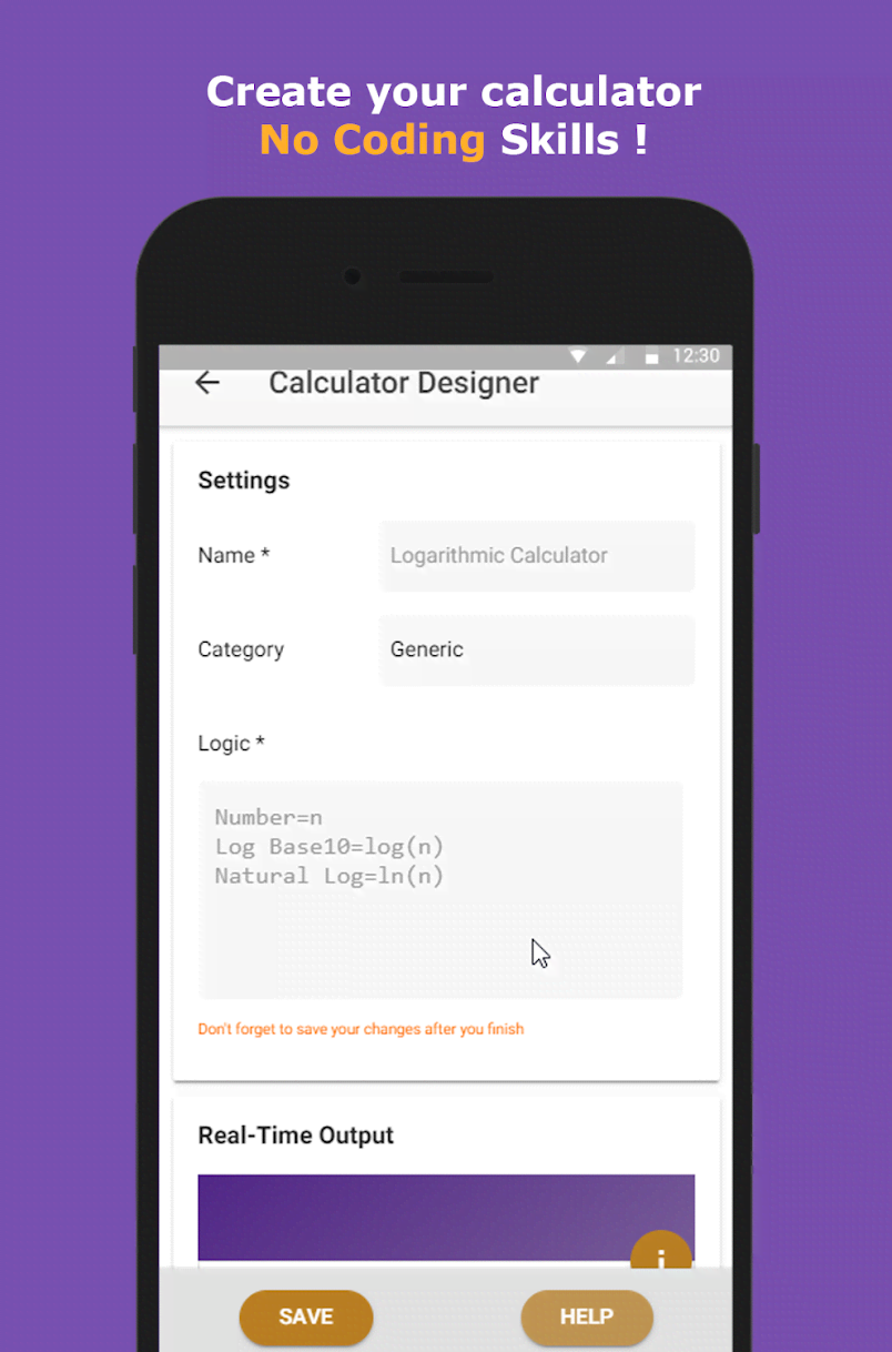 RubikCalcPRO: Programmable Calculator (PRO) screenshot 1