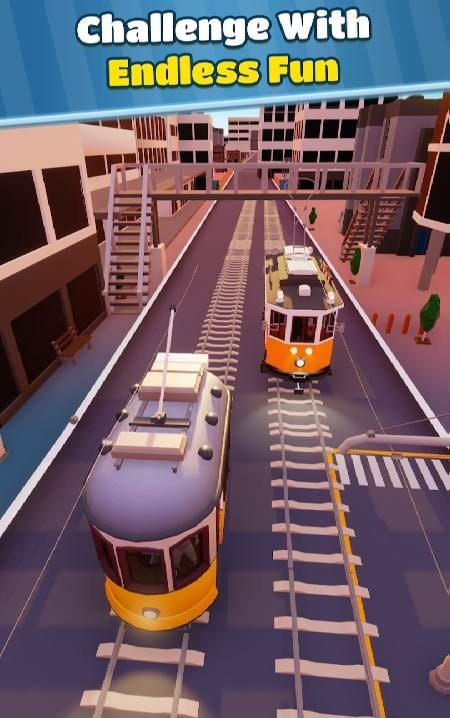 Tram Rush gameplay screenshot 1