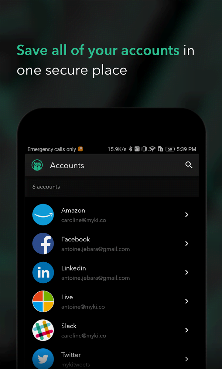 Myki screenshot 2
