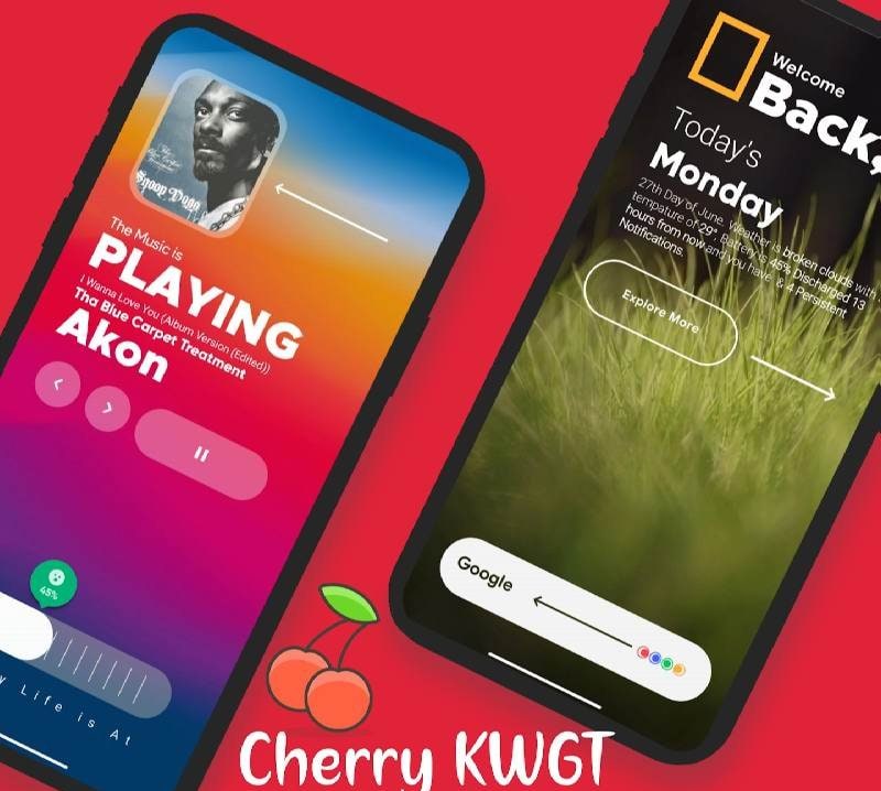 Cherry KWGT screenshot 1
