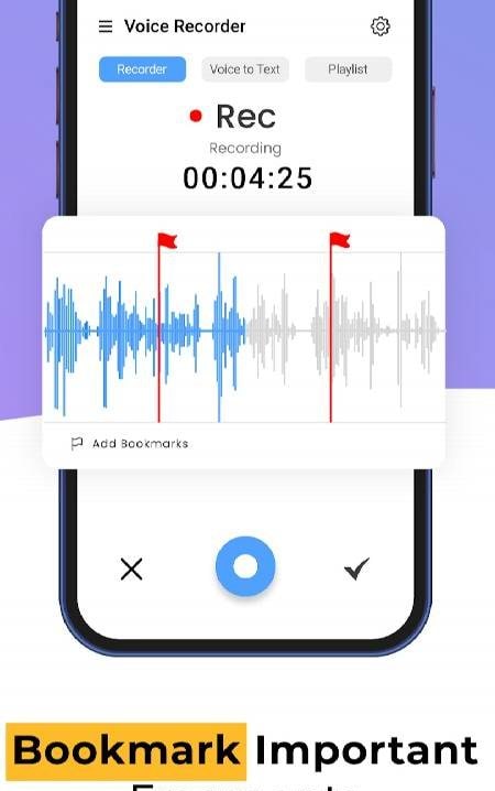 Advance Voice Recorder screenshot 2