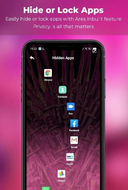 Ares Launcher Prime & 4D theme screenshot 4