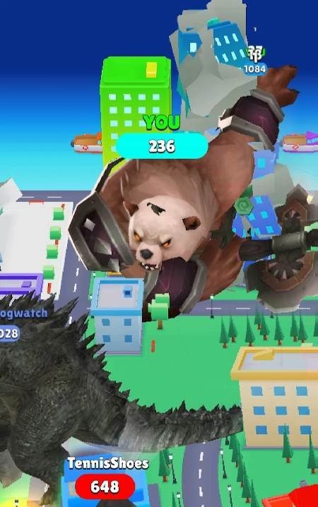 Crazy Kaiju 3D screenshot 1