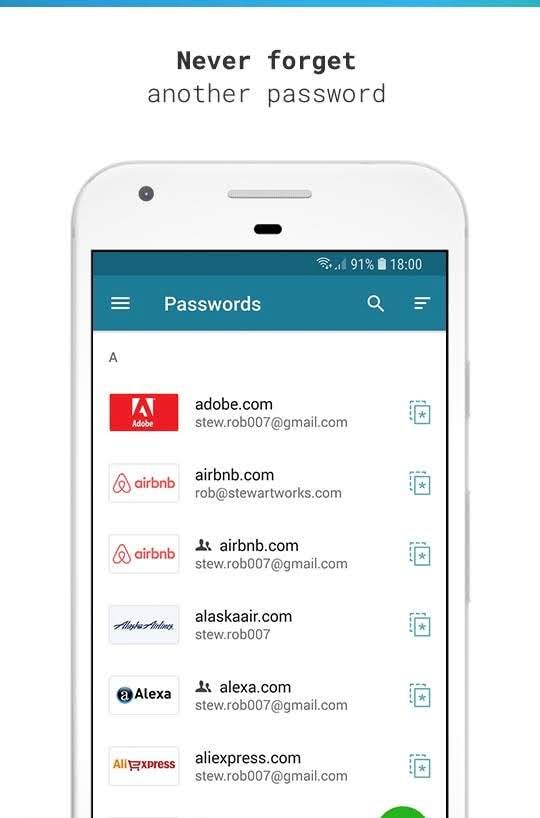 Dashlane Password Manager screenshot 1