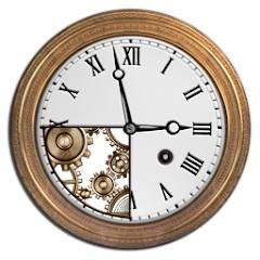 Hourly chime clock + wallpaper