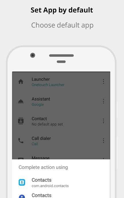 Default App Manager screenshot 3