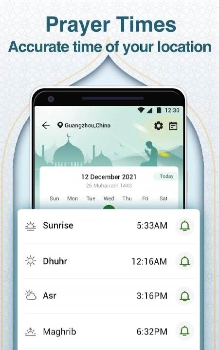 Muslim Muna: Azan, Prayer Times screenshot 3