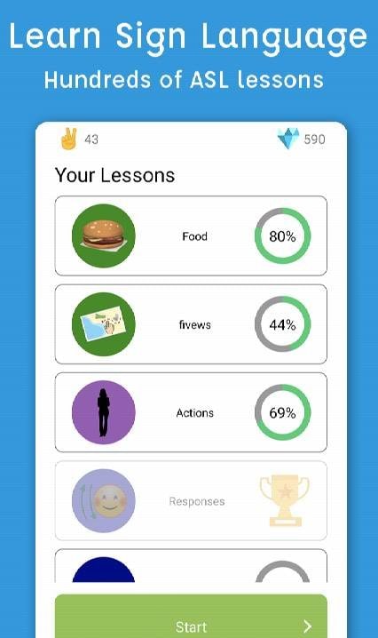 Sign Language ASL screenshot 1