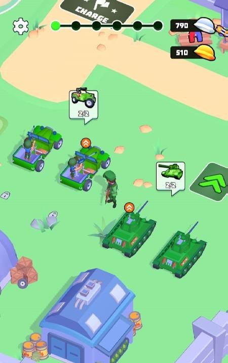 Military Factory: World War 3D gameplay screenshot 2