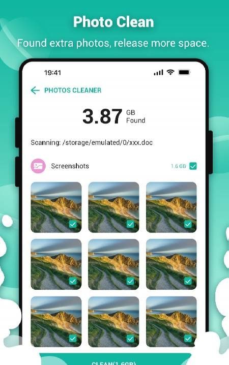Primo Booster: Cleaner, Master - Screenshot 1