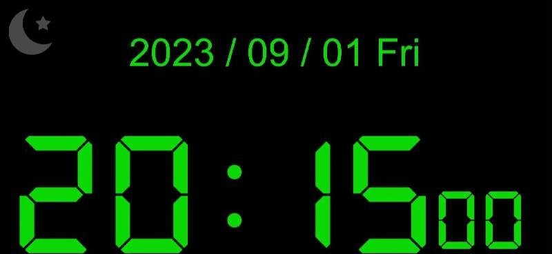 The Simplest Clock screenshot 2