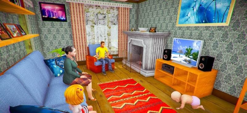 Virtual Rich Granny Simulator - Screenshot 2