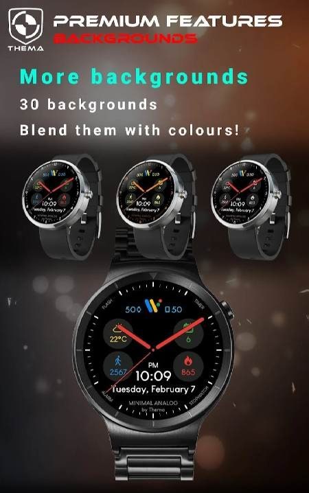 Minimal Analog Watch Face screenshot 4