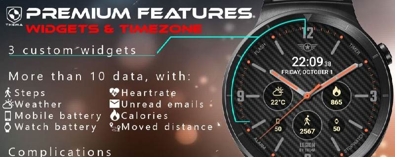 Legion Watch Face screenshot 4