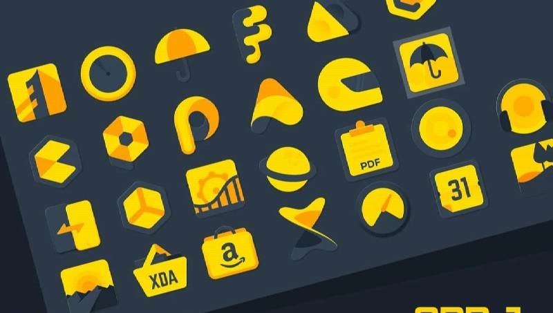 Atom Yellow IconPack screenshot 4