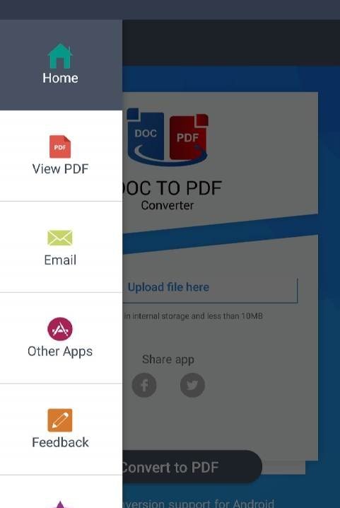 Doc to PDF Converter Pro screenshot 4