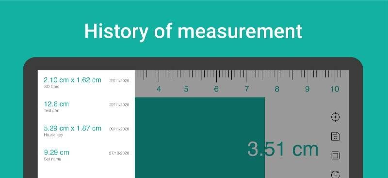 Digital Ruler : Inches & cm screenshot 4